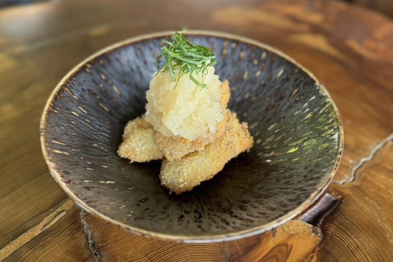 銀鱈のカツレツ～自家製檸檬おろし～　780円